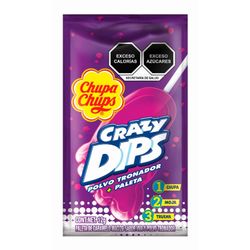 Caramelos Mentos Crazy Dips Uva