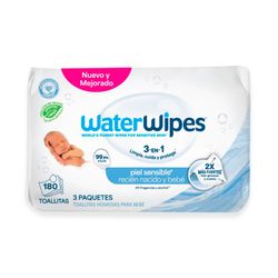 Toallas Húmedas WaterWipes 180 un.
