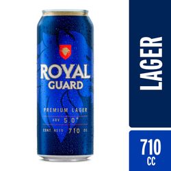 Cerveza Royal Guard Premium Lager 5.0° Lata 710 cc