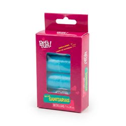 Bolsas Sanitarias Pet's Fun Biohíbridas 4 x 15 un.
