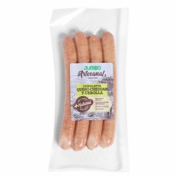 Chipolatta Queso Cheddar y Cebolla Al Vacío 250 g