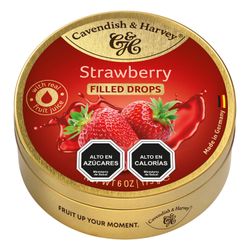 Caramelos Cavendish Strawberry Drops 175 g