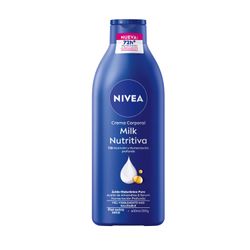 Crema Corporal Nivea Milk Piel Seca 400 ml