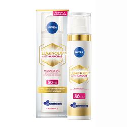 Fluido Facial Nivea Luminous 630 Anti Manchas con FPS 50 40 ml