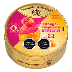 Caramelo Naranja Relleno Frambuesa Cavendish 175 g