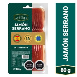 Jamón Serrano Los Astures 80 g