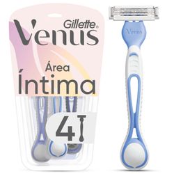 Máquina de Afeitar Venus Íntima 4 un.