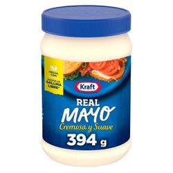 Mayonesa Kraft Real Mayo Regular Frasco 394 g