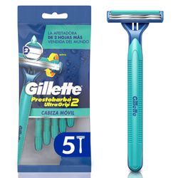 Máquina de Afeitar Gillette Prestobarba Ultragip2 5 un.