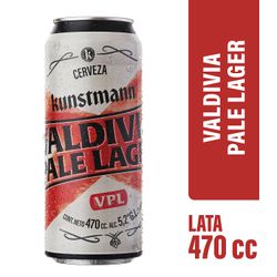 Cerveza Kunstmann Valdivia Pale Lager 5.2° 470 cc