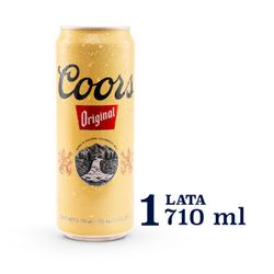 Cerveza Coors Lata 5.0°g 710 cc