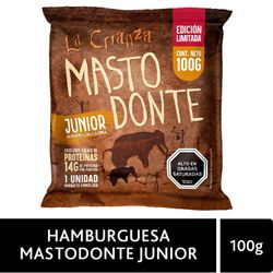 Hamburguesa La Crianza Mastodonte 100 g