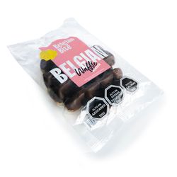 Waffle Belga con Cobertura de Chocolate 100 g