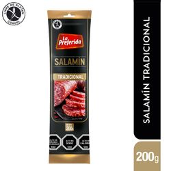 Salamín Tradicional La Preferida 200 g