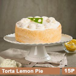 Torta Lemon Pie 15 Porciones