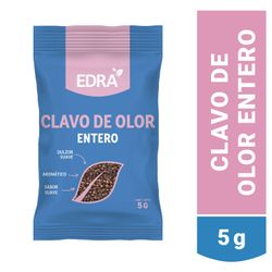 Clavo de Olor Entero Edra Sobre 5 g