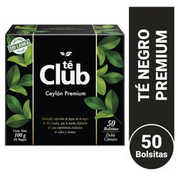 Té Club Premium Sobre Envoltura 50 un.