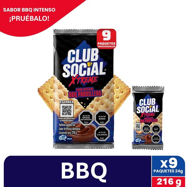 Club Social Galleta BBQ