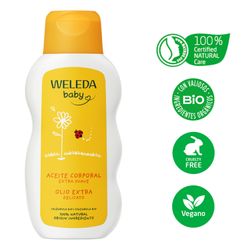 Aceite de Caléndula para Cuidado Corporal Weleda 200 mL
