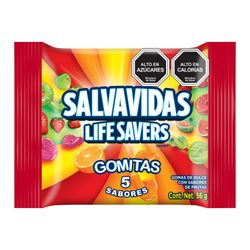 Gomitas Lifesavers Gummies 5 Sabores 56 g