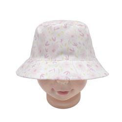 Gorro Bebé con Orejas Florcitas