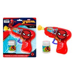 Juguete Lanza Burbujas Spiderman Marvel