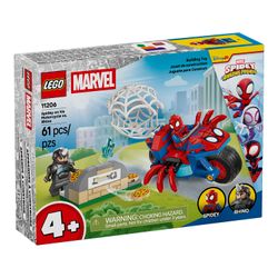 Lego 11206 Spidey en su Moto vs. Rhino