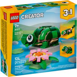 Lego 31377 Tortuga con Flor Creator
