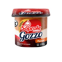 Postre Soprole Gozzo Vainilla Manjar 100 g