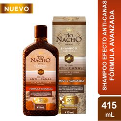 Shampoo Tío Nacho Canas Fórmula Avanzada 415 ml