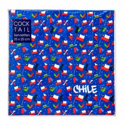 Servilleta Cóctel Bandera Azul
