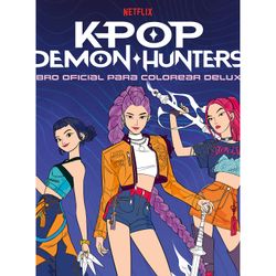 Libro Kpop Demon Hunters Libro para Colorear