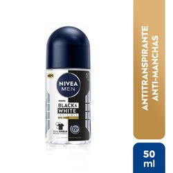 Desodorante Roll On Nivea Black & White Epic Night 50 ml
