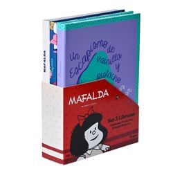 Set 3 Libretas Mafalda Torre