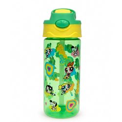 Botella Plástica Verde Chicas Superpoderosas 400 ml