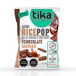 Galleta Choco Manjar Tika Mini Rice 22 g