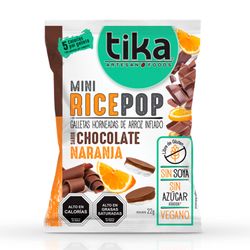 Galleta Choco Naranja Tika Mini Rice 22 g
