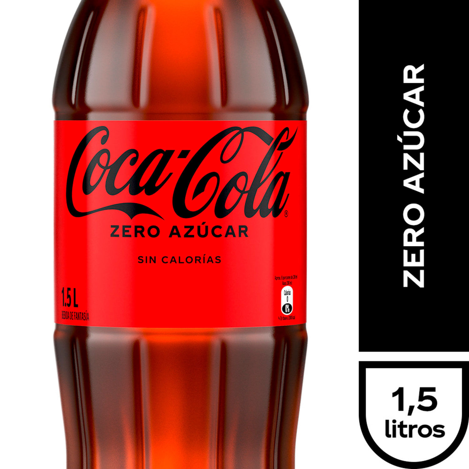 Bebida Coca Cola zero 1.5 L