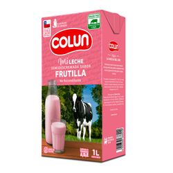 Leche Colun Semidescremada Frutilla 1 L
