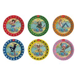 Platos Redondos One Piece 7 Pulgadas 6 un.